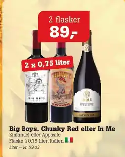 Poetzsch Padborg Big Boys / Chunky Red / In Me tilbud