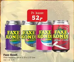 Poetzsch Padborg Faxe Kondi (smagsvarianter) tilbud