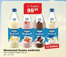 Poetzsch Padborg Münsterland Classico mælkedrik (12 flasker) tilbud