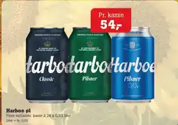 Poetzsch Padborg Harboe øl (flere varianter) tilbud