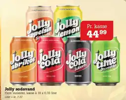 Poetzsch Padborg Jolly sodavand (dåser) tilbud