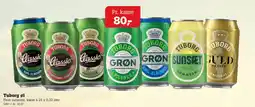 Poetzsch Padborg Tuborg (flere varianter) tilbud