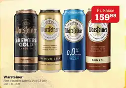 Poetzsch Padborg Warsteiner (flere varianter) tilbud