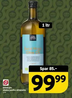 Løvbjerg Urtekram ekstra jomfru olivenolie tilbud