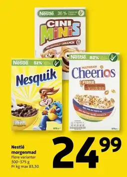 Løvbjerg Nestlé morgenmad tilbud