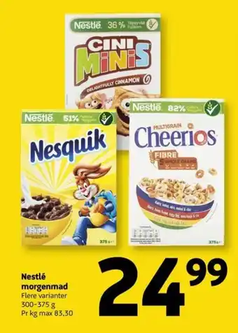 Løvbjerg Nestlé morgenmad tilbud