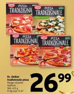 Løvbjerg Dr. Oetker tradizionale pizza tilbud