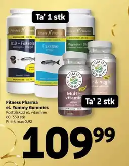 Løvbjerg Fitness Pharma el. Yummy Gummies tilbud