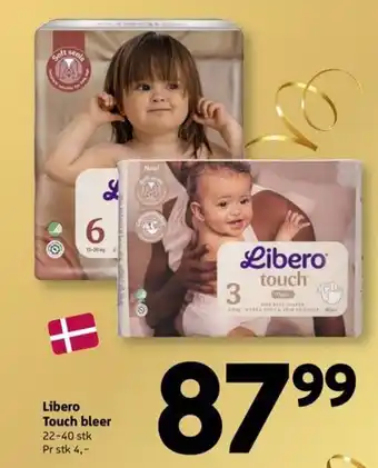 Løvbjerg Libero Touch bleer tilbud