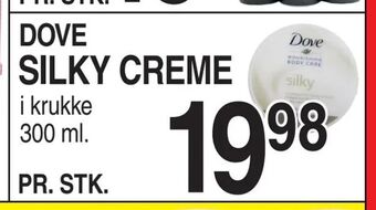 ABC Lavpris Dove silky creme tilbud