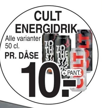 ABC Lavpris Cult energidrik tilbud