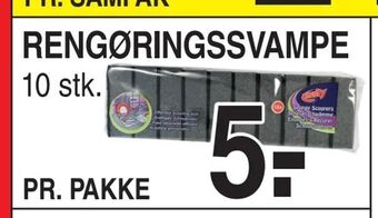 ABC Lavpris Rengøringssvampe tilbud