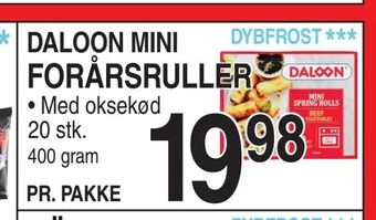ABC Lavpris Forårsruller tilbud