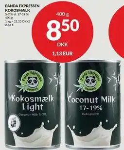 Nielsen's Discount PANDA EXPRESSEN KOKOSMÆLK tilbud