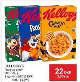 Nielsen's Discount KELLOGG’S tilbud