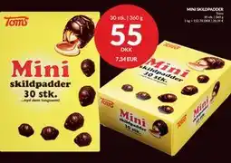 Nielsen's Discount MINI SKILDPADDER tilbud