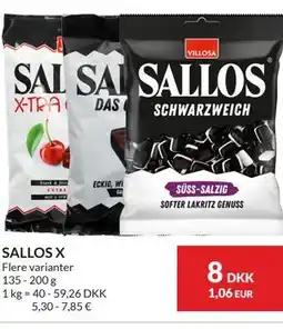 Nielsen's Discount SALLOS X tilbud
