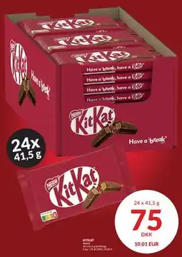 Nielsen's Discount KITKAT tilbud