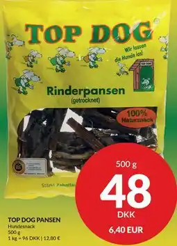 Nielsen's Discount TOP DOG PANSEN tilbud