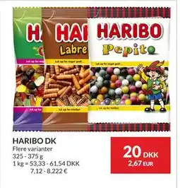 Nielsen's Discount HARIBO DK tilbud