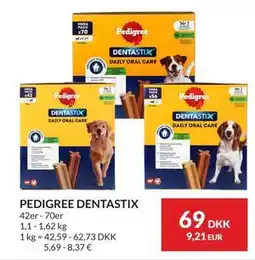 Nielsen's Discount PEDIGREE DENTASTIX tilbud
