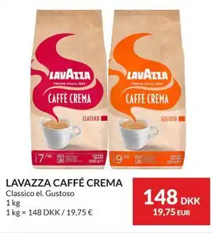 Nielsen's Discount LAVAZZA CAFFÉ CREMA tilbud
