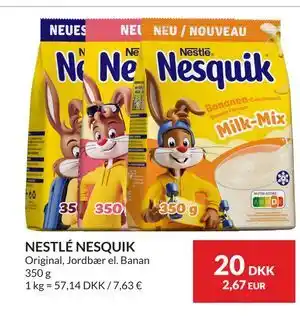 Nielsen's Discount NESTLÉ NESQUIK tilbud