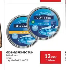 Nielsen's Discount GLYNGØRE MSC TUN tilbud