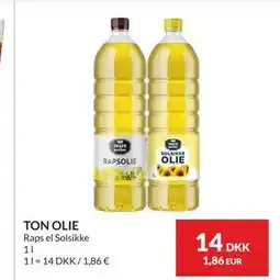 Nielsen's Discount TON OLIE tilbud