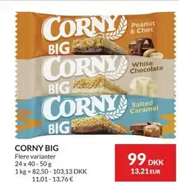 Nielsen's Discount CORNY BIG tilbud