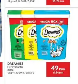 Nielsen's Discount DREAMIES tilbud