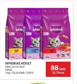 Nielsen's Discount WHISKAS ADULT tilbud