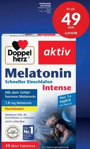 Nielsen's Discount DOPPELHERZ MELATONIN tilbud