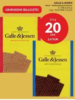 Nielsen's Discount GALLE & JESSEN tilbud