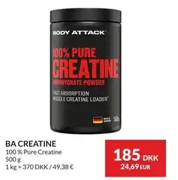 Nielsen's Discount BA CREATINE tilbud