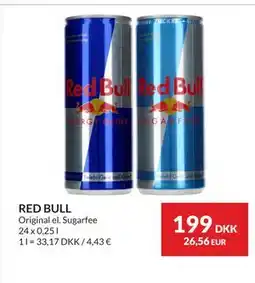 Nielsen's Discount RED BULL tilbud