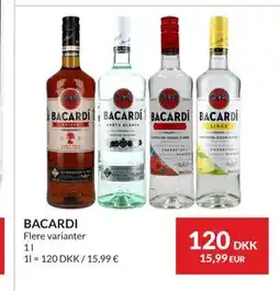 Nielsen's Discount BACARDI tilbud
