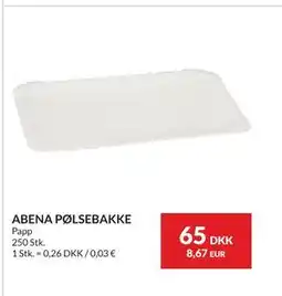 Nielsen's Discount ABENA PØLSEBAKKE tilbud