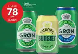 Nielsen's Discount TUBORG tilbud