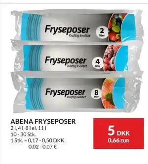 Nielsen's Discount ABENA FRYSEPOSER tilbud