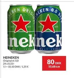 Nielsen's Discount HEINEKEN tilbud