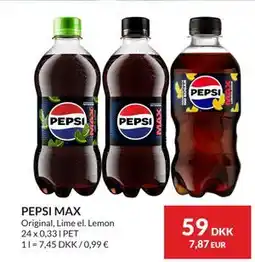 Nielsen's Discount PEPSI MAX tilbud