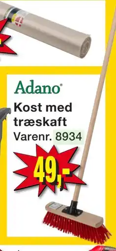 Harald Nyborg Kost med træskaft tilbud