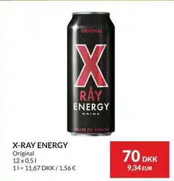 Nielsen's Discount X-RAY ENERGY tilbud