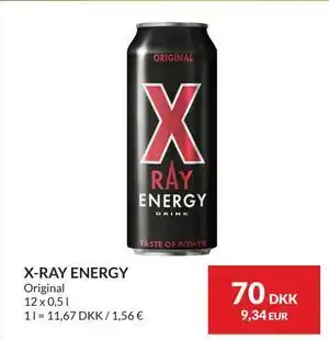Nielsen's Discount X-RAY ENERGY tilbud