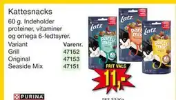 Harald Nyborg Kattesnacks tilbud