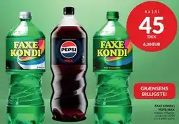 Nielsen's Discount FAXE KONDI | PEPSI MAX tilbud