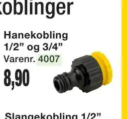 Harald Nyborg Hanekobling 1/2” og 3/4” tilbud