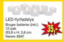 Harald Nyborg LED-fyrfadslys tilbud