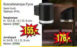 Harald Nyborg Solcellelampe Fyce tilbud